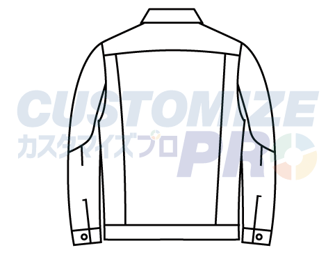 SOWA 1182-00 桑和 G.GROUND 厚手ドビークロスタフ素材 ストレッチ長袖ブルゾン 【秋冬用】