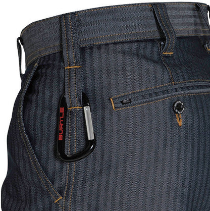 【股下100cmまで】バートル 1502 BURTLE 日本製ソフトツイル 高品質ヘリンボーン・カーゴパンツ インディゴ色のみ【秋冬用】【生地継ぎ足し加工代込み】