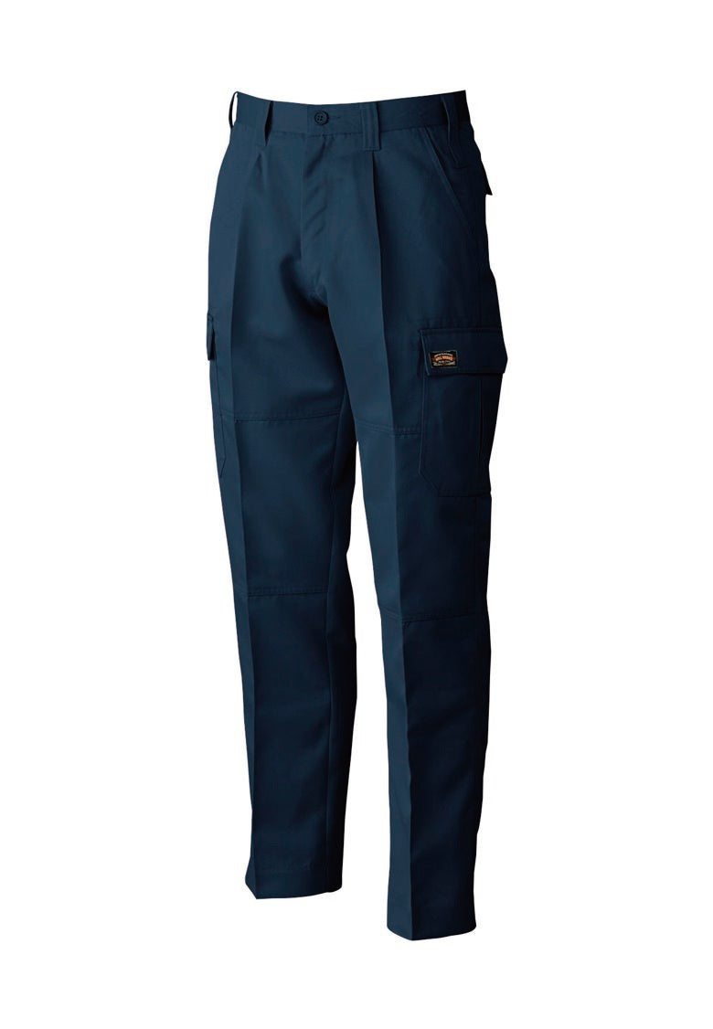 SOWA 1608 桑和 ポリ100％ ノーアイロン ワンタックカーゴパンツ【通年