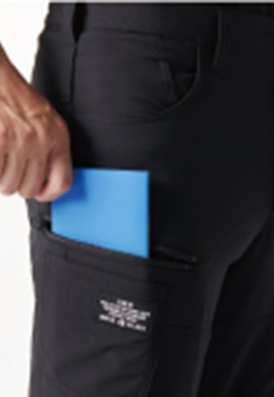 【股下100cmまで】バートル 9512 BURTLE 帯電防止 JIS T8118適合 ストレッチカーゴパンツ【春夏用】【生地継ぎ足し加工代込み】