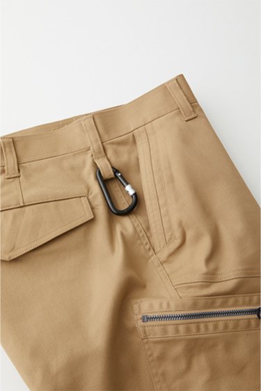 SOWA 3042-08 桑和 制電性素材 ストレッチ カーゴパンツ レディース