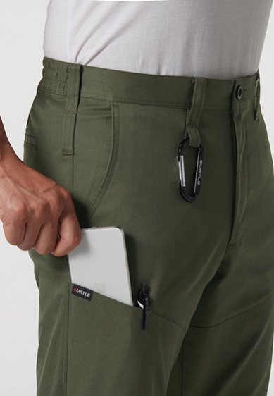 【股下100cmまで】バートル 6213 BURTLE 伸長率22% 帯電防止 JIS T8118適合 ストレッチスラックスパンツ【春夏用】【生地継ぎ足し加工代込み】