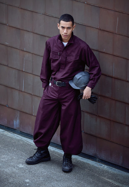 HOOH 2301 村上被服 サージ素材 シャツ M～6L【通年用】