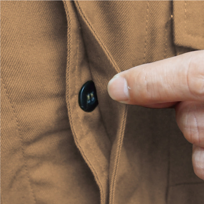 HOOH 2301 村上被服 サージ素材 シャツ M～6L【通年用】