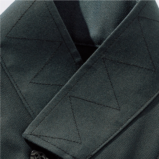 HOOH 2501 村上被服 サージ 立衿シャツ M～6L【通年用】