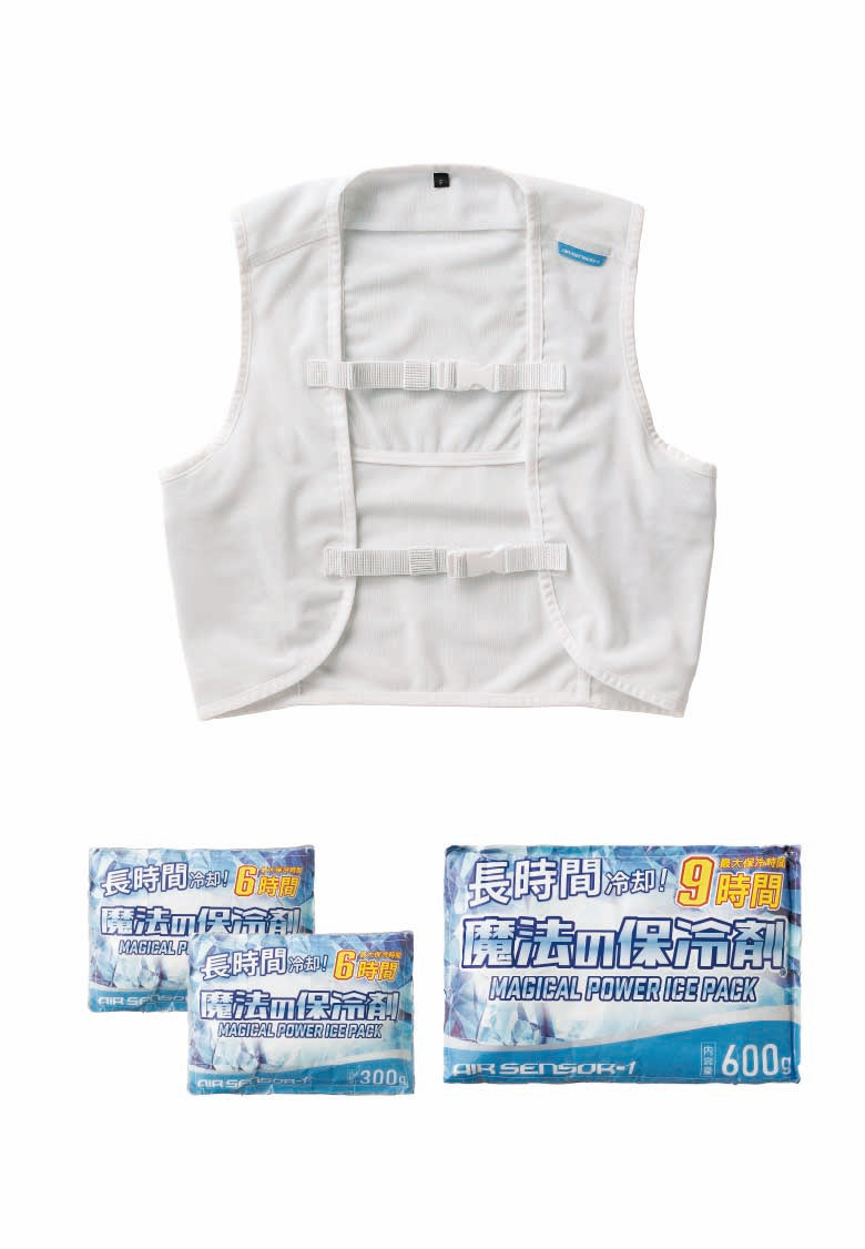 26535-S メッシュベスト＆保冷剤セット