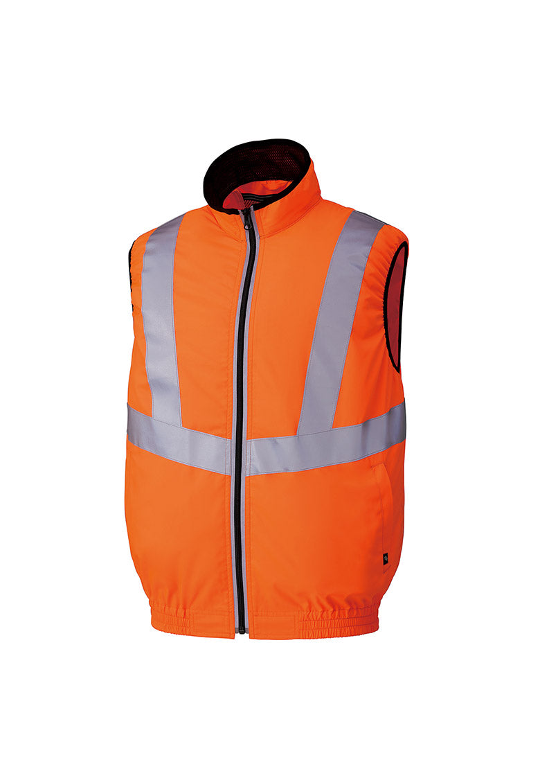 オレンジ空調ウェア（空調服🄬）】空調ウェア（空調服🄬）×オレンジ