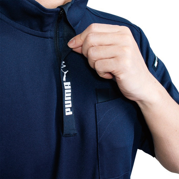 ハーフジップファスナー