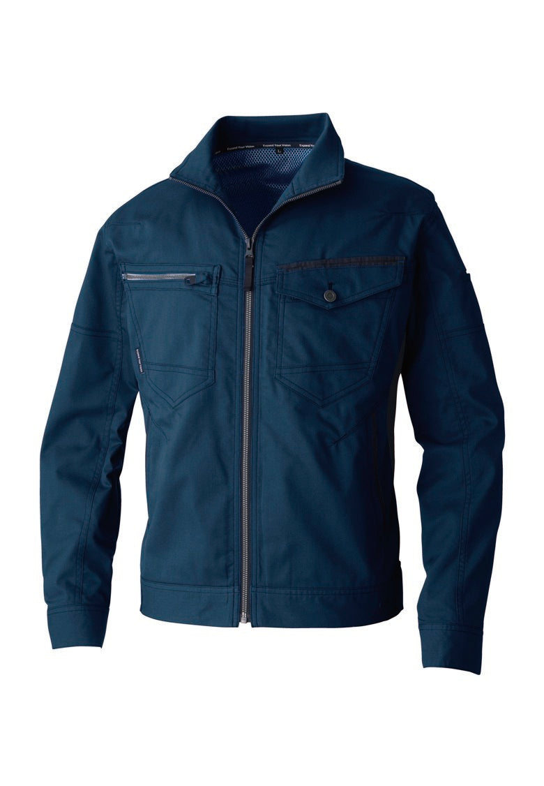 SOWA 桑和 制電素材 ストレッチ長袖ブルゾン レディースサイズ対応 SS