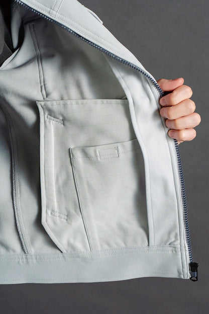 アイズフロンティア 3160 カットソーA.D.ストレッチワークジャケット【通年用】 S～6L