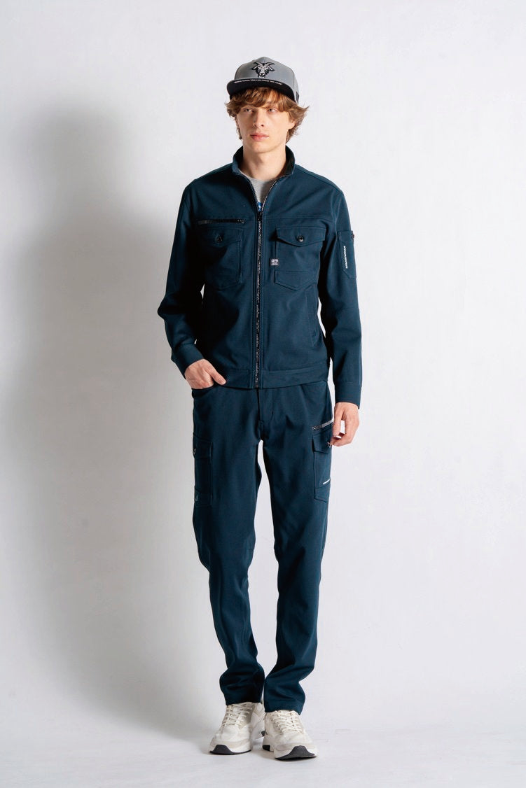 アイズフロンティア 3162 カットソーA.D.ストレッチカーゴパンツ【通年用】 SS～7L