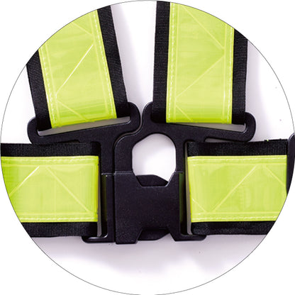 HOOH 322 村上被服 ショート丈反射ベスト F～XO【通年用】