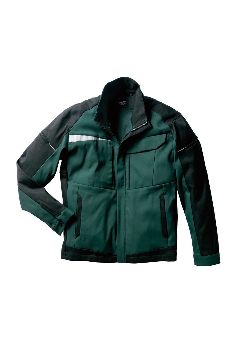 クロダルマ 32693 KURODARUMA 裏綿ストレッチツイル 長袖ジャンパー