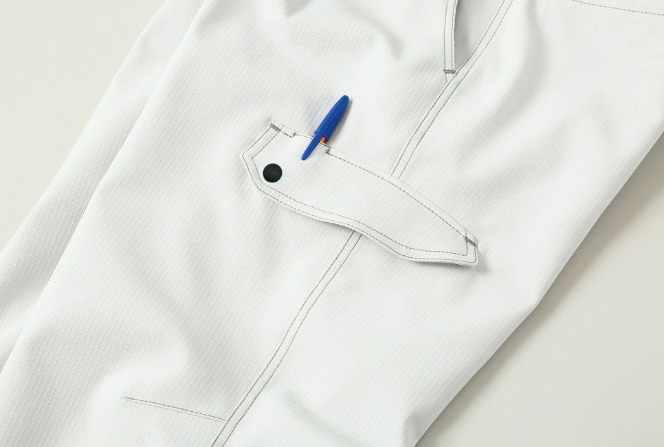 左カーゴポケットペン差し付 シルバー