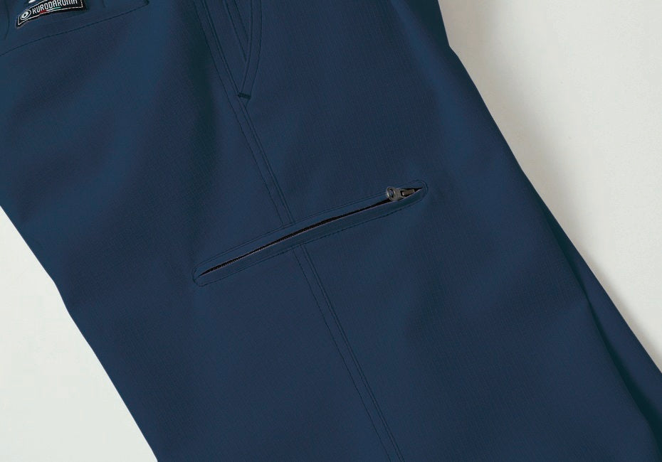 右カーゴポケットファスナー付 ネイビー