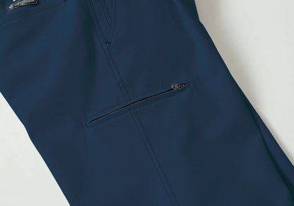 右カーゴポケットファスナー付 ネイビー