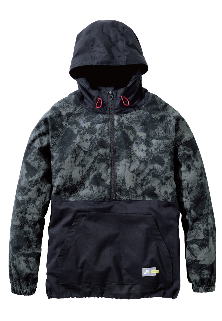 HOOH 3724 村上被服 綿100% アノラックパーカー 【秋冬用】 S～5L