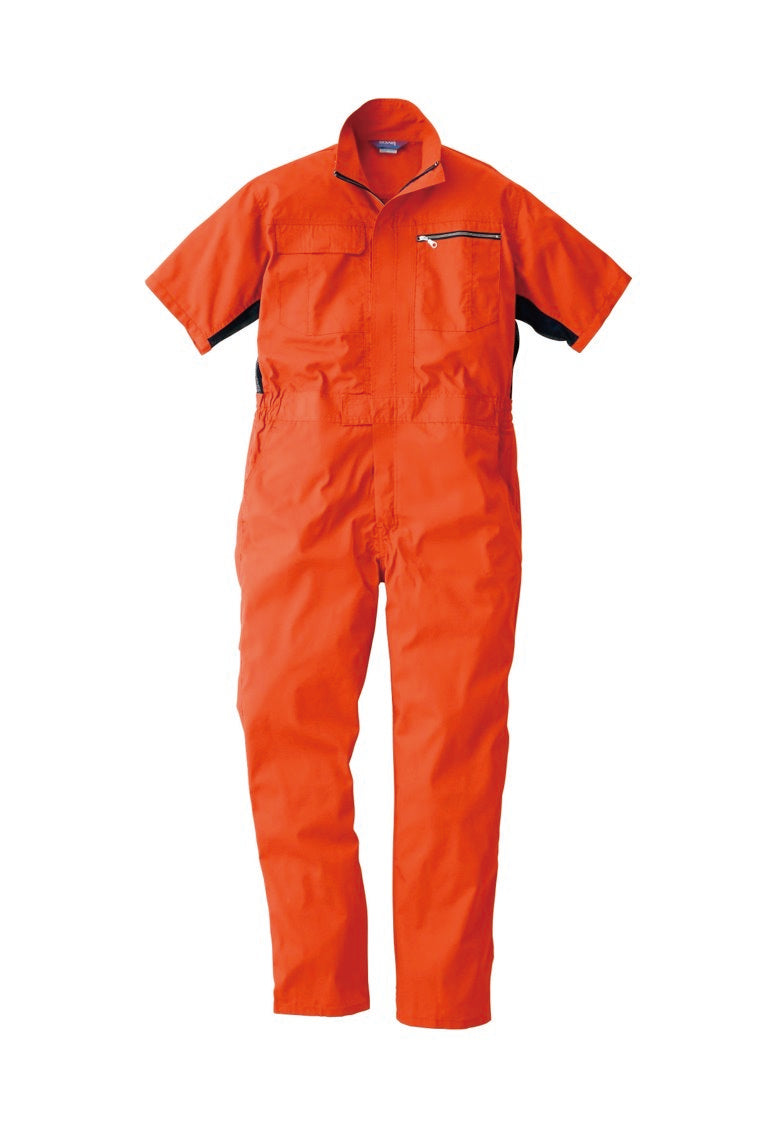 なかま出品 SOWA 39017 桑和 イージーアイロン トリカット脇メッシュ綿混 半袖