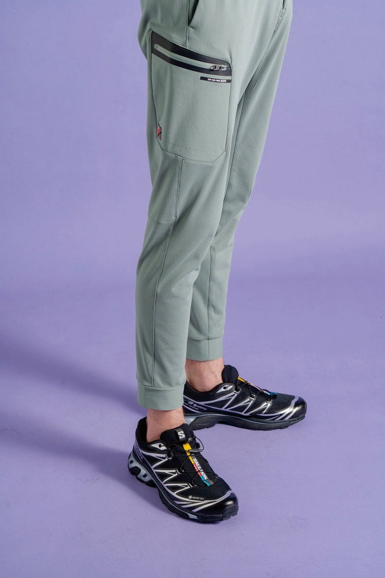 アイズフロンティア 3983 A.D.ストレッチバックワッフルジョガーパンツ【通年用】 SS～5L