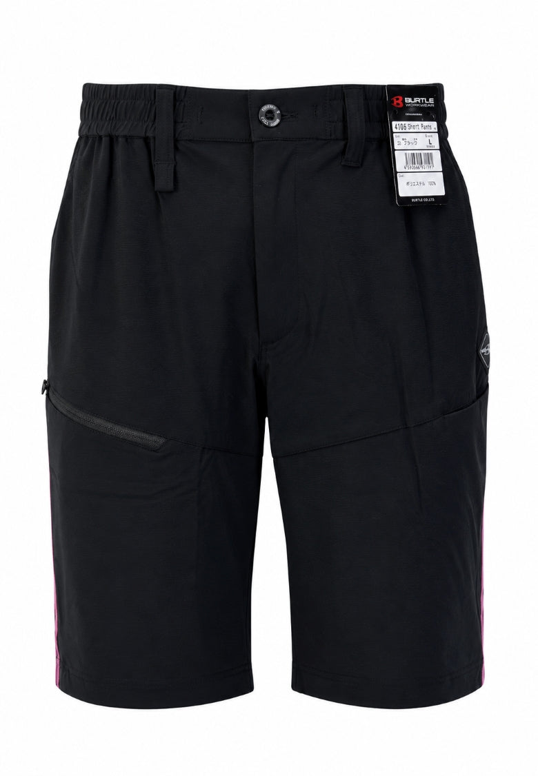 バートル 4116 BURTLE ショート サイドライン パンツ M～XL 【春夏用】