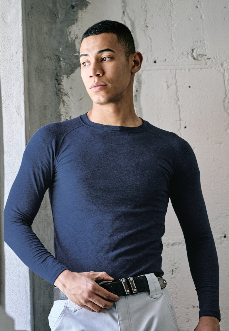 HOOH 485 村上被服 綿94% ホットインナー S～8L【防寒用】