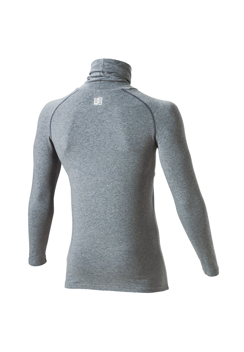 HOOH 488 村上被服 綿94% オーバーネックホットインナー S～8L【防寒用】