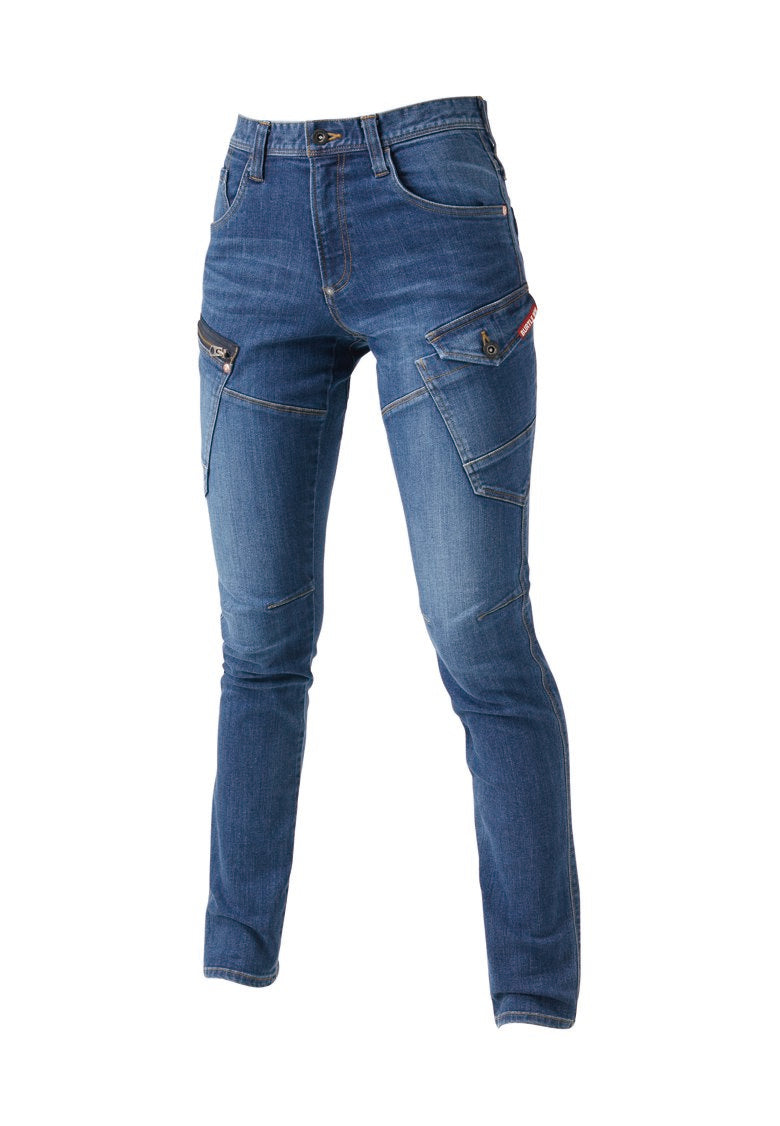 バートル 5002 BURTLE コーデュラ ストレッチデニム カーゴパンツ 男女