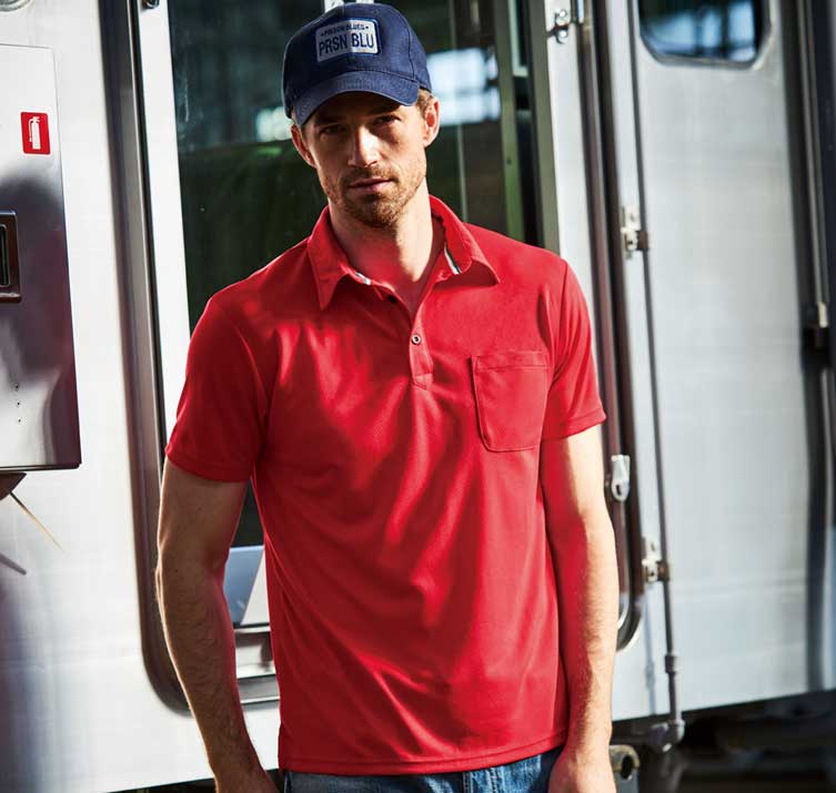 SOWA 50137 桑和 吸汗速乾 クイックドライ半袖ポロシャツ 【春夏用