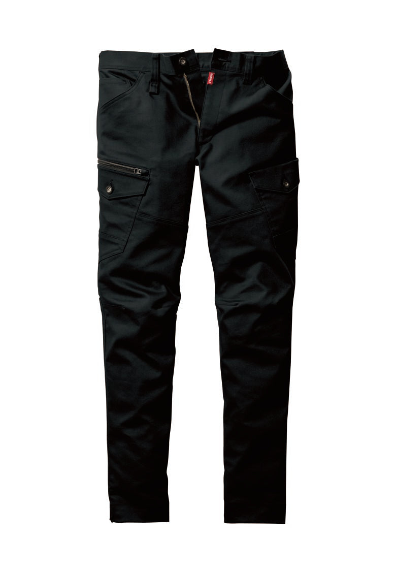 バートル 5022 BURTLE CVCヘビーツイル 伸長率20％ カーゴパンツ 男女