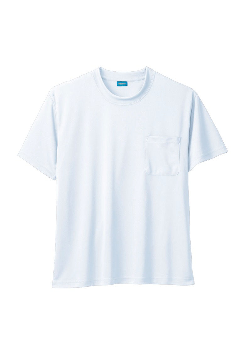 期間限定　パフスリーブ 半袖Tシャツ 2色セット SOWA 50381 桑和 ハニカムメッシュ半袖Tシャツ（胸ポケット付