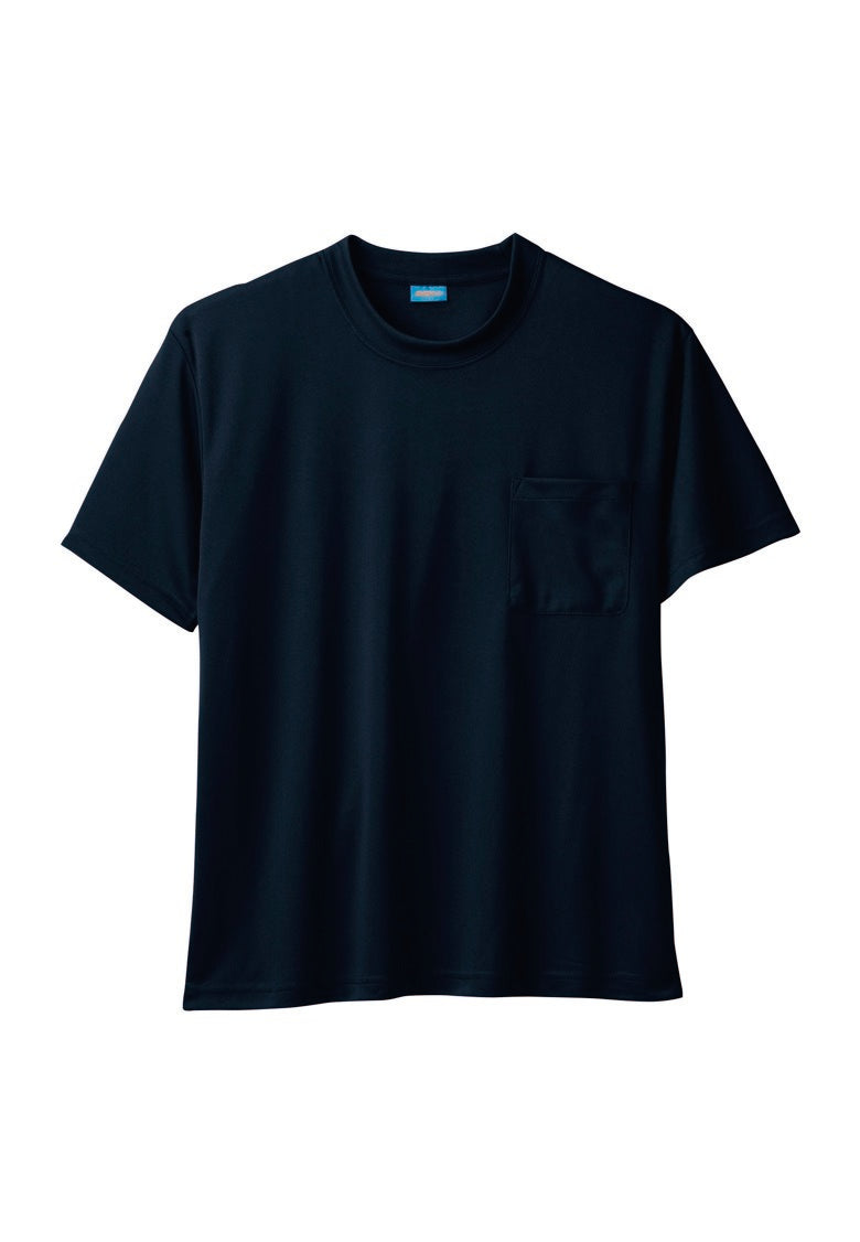 SOWA 50381 桑和 ハニカムメッシュ半袖Tシャツ（胸ポケット付