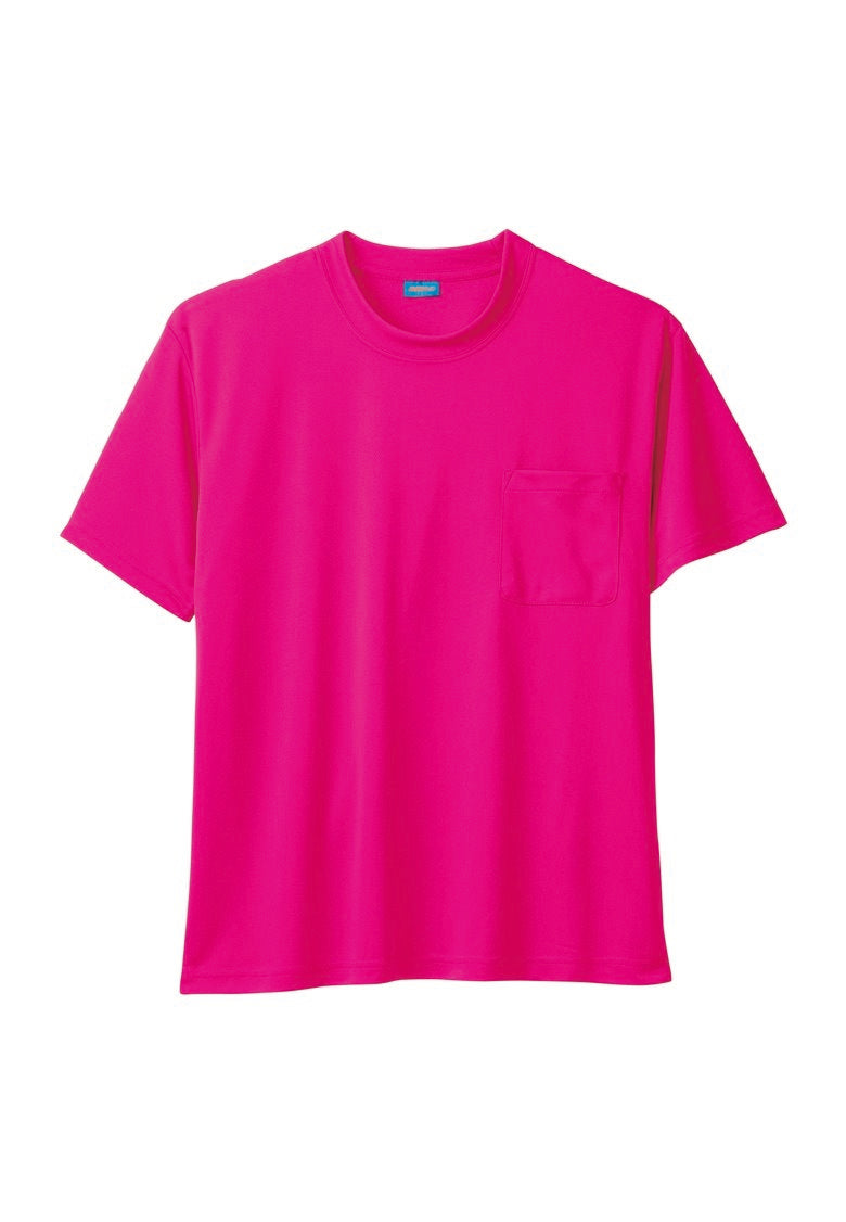 SOWA 50381 桑和 ハニカムメッシュ半袖Tシャツ（胸ポケット付）SS〜LL