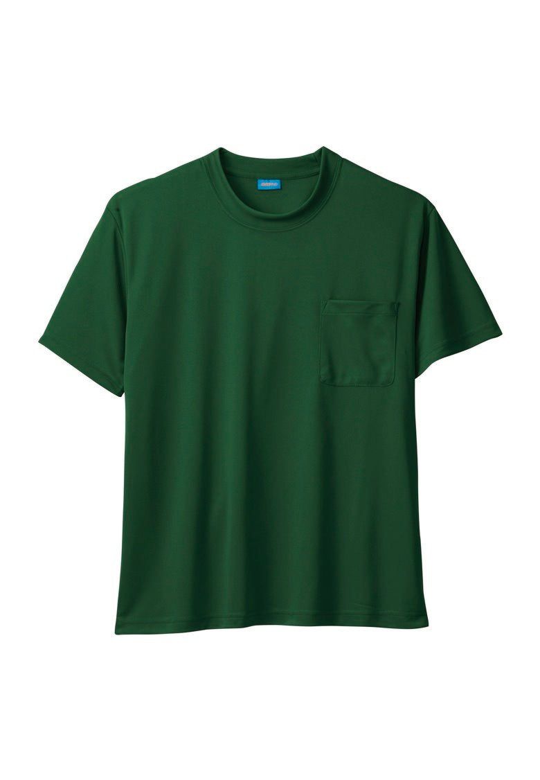 SOWA 50381 桑和 ハニカムメッシュ半袖Tシャツ（胸ポケット付