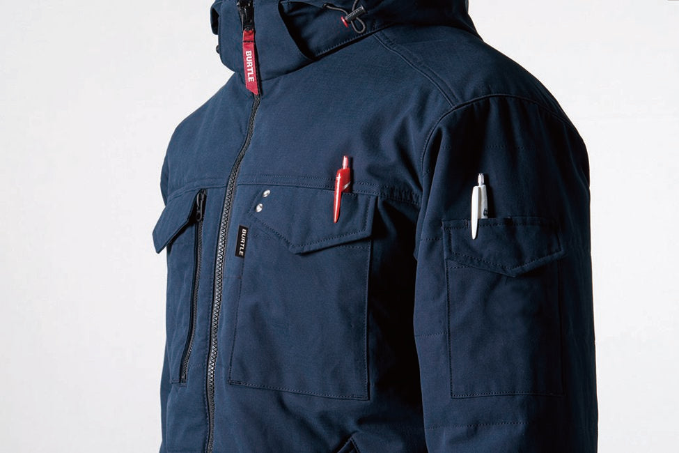 袖ペンポケット(左) 胸ペンさし(左)