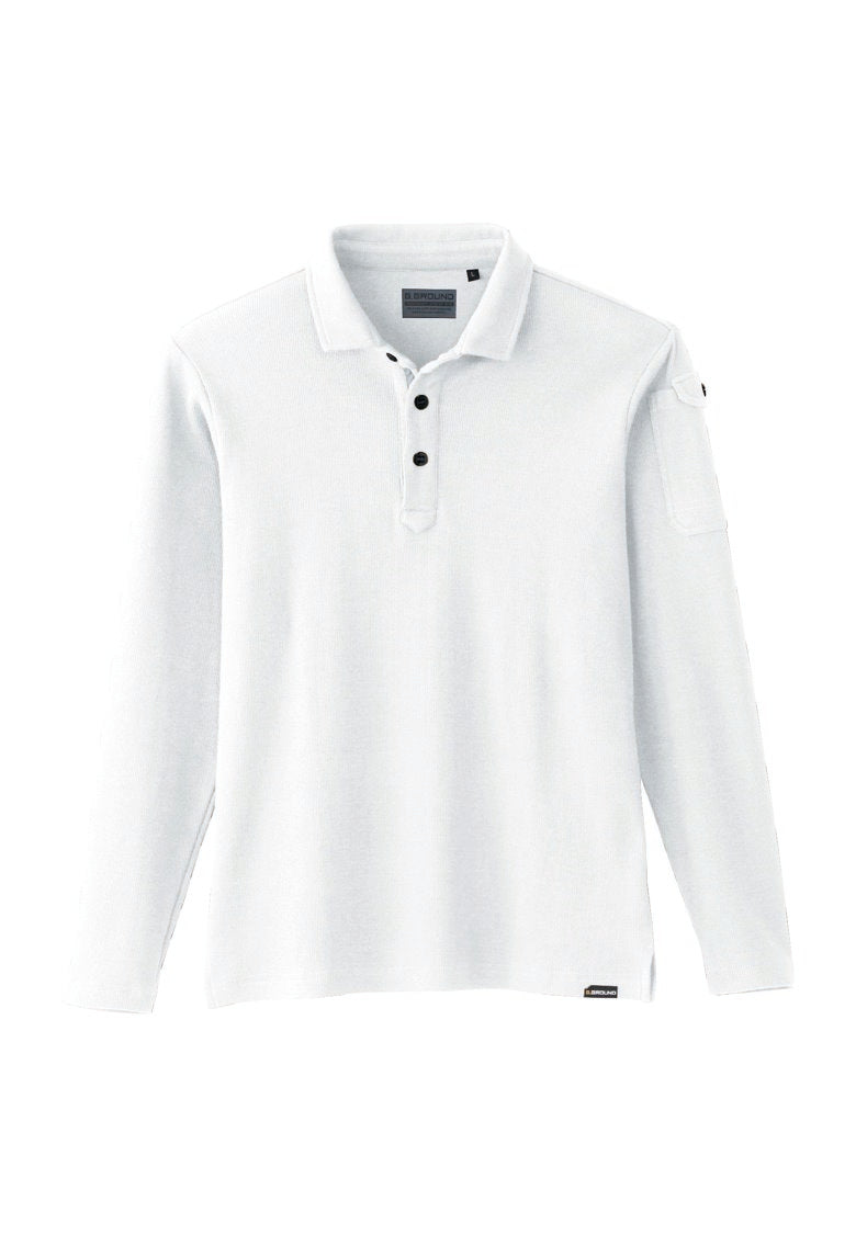 新品⭐️タグ付きは⭐️S サイズ　ANEW レディースポロシャツ　ホワイト ポロシャツ レディース 綿100% 白ポロシャツ 無地 半袖 大きいサイズ