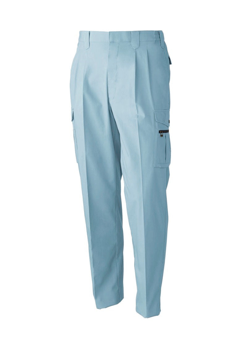 SOWA 538 桑和 優れた吸汗 脇ゴム仕様 綿100％ツータックカーゴパンツ