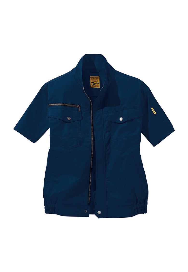 自重堂 54010 Jawin 空調服(R)半袖ブルゾン ネービー（C/011）