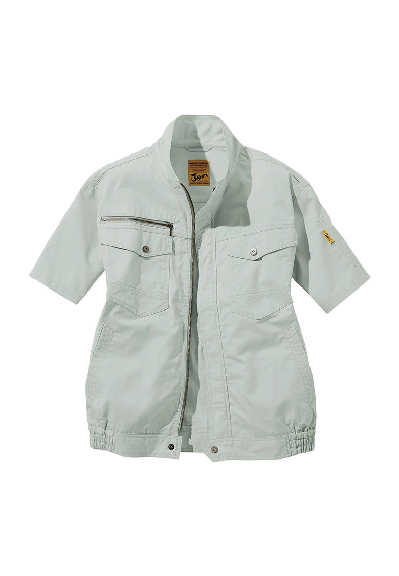自重堂 54010 Jawin 空調服(R)半袖ブルゾン シルバー（C/036）