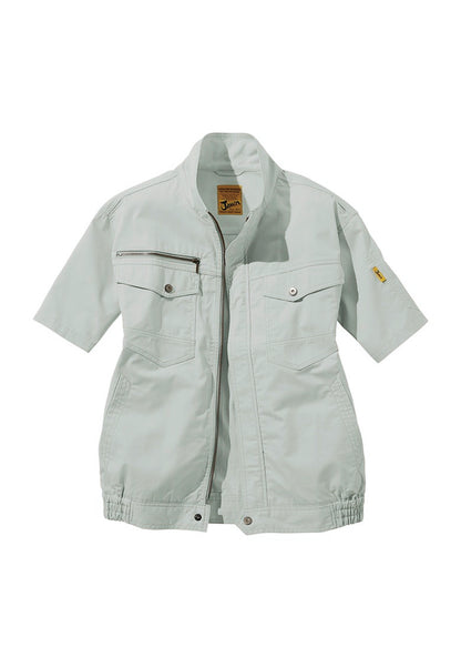 自重堂 54010 Jawin 空調服(R)半袖ブルゾン シルバー（C/036）