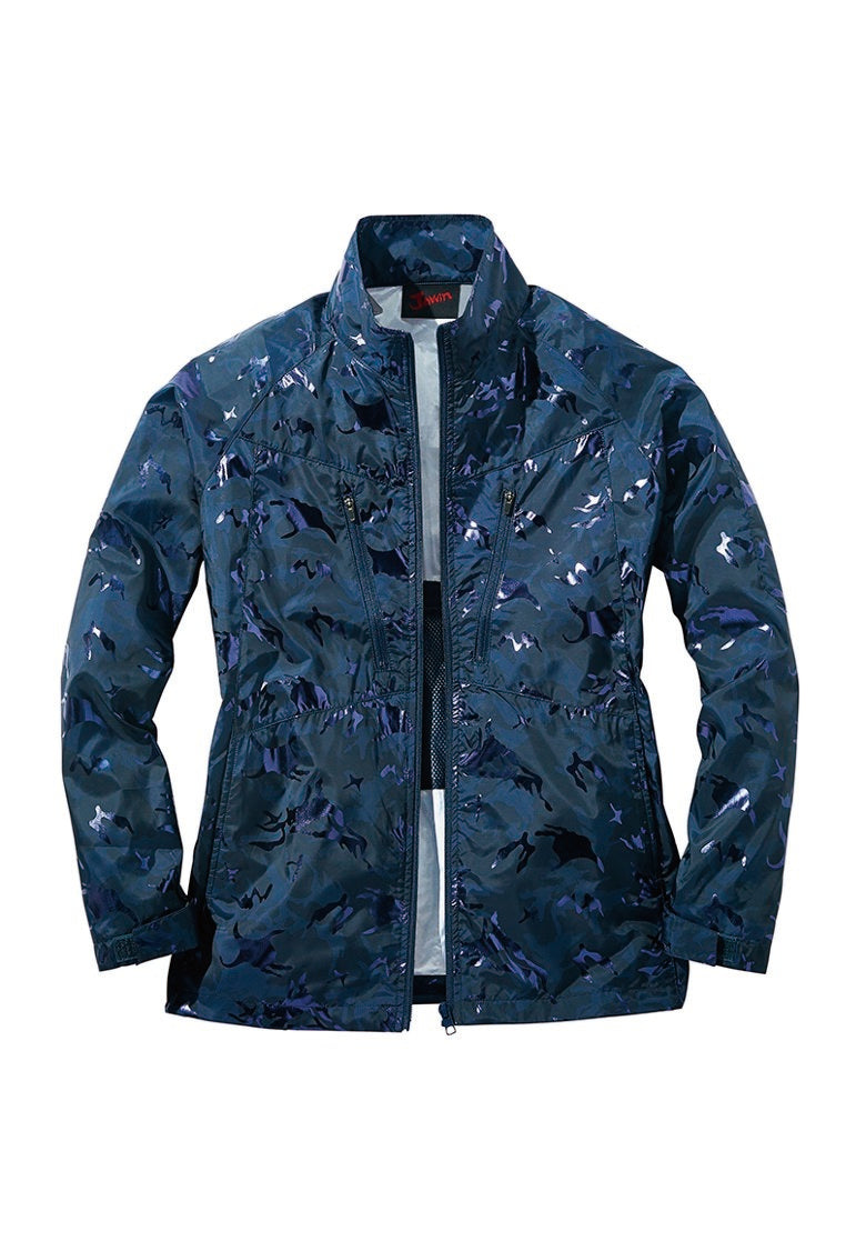 自重堂 54050 Jawin 空調服(R)長袖ジャケット シャイニーネービーカモフラ（C/183）