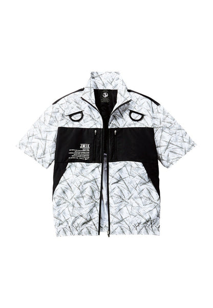 自重堂 54160 Jawin 空調服(R)半袖ブルゾン シルバーカモフラ（C/141）