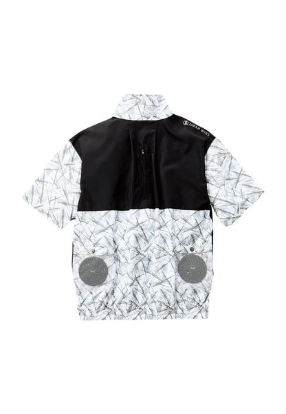 自重堂 54160 Jawin 空調服(R)半袖ブルゾン 背面イメージ