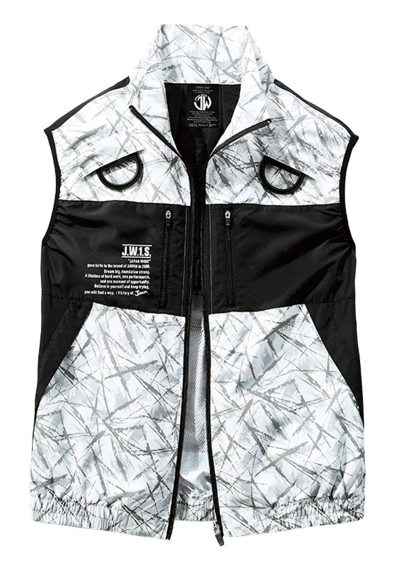 自重堂 54170 Jawin 空調服(R)ベスト シルバーカモフラ（C/141）