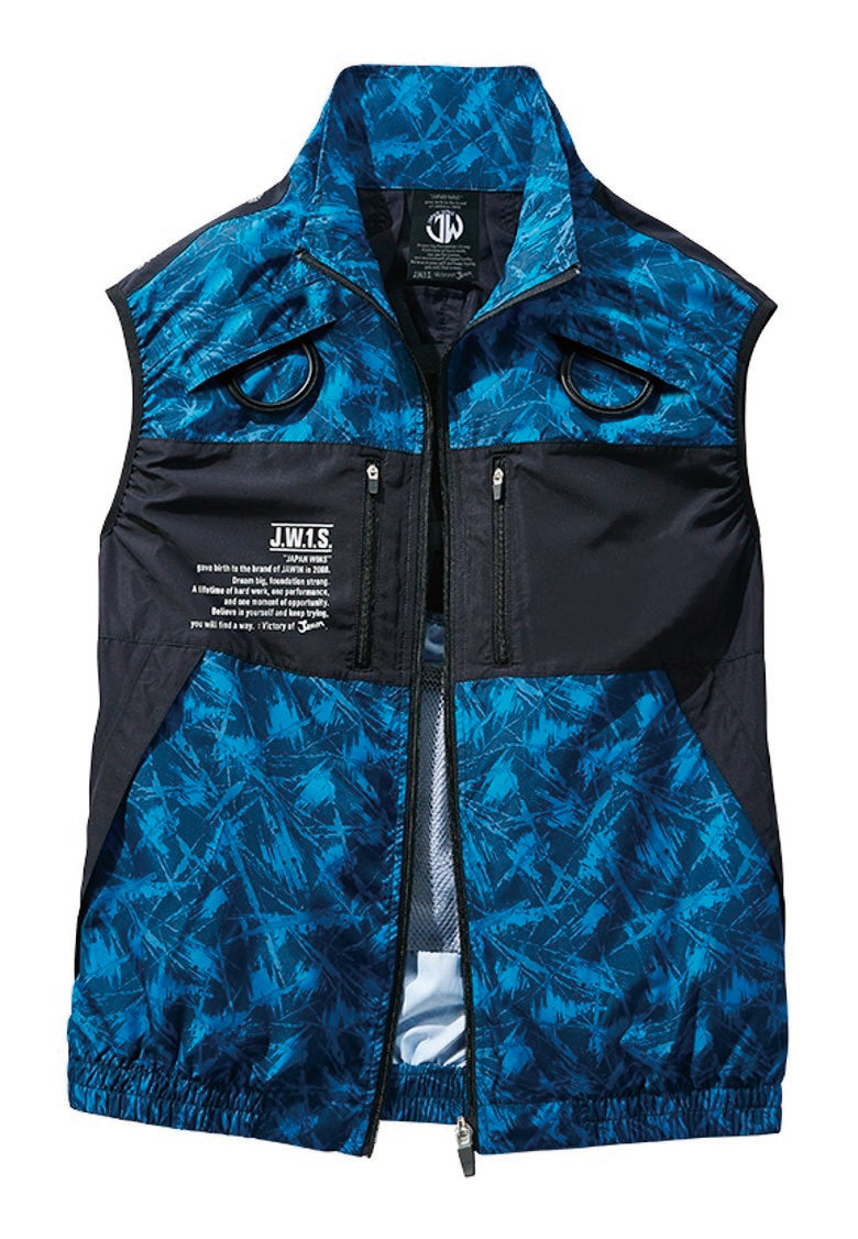 自重堂 54170 Jawin 空調服(R)ベスト ネービーカモフラ（C/174）