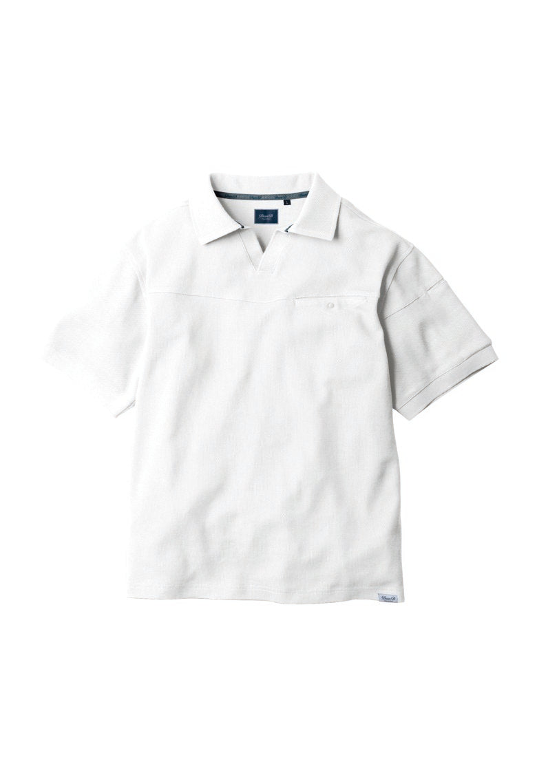 SOWA 5475-51 DanD 綿100% 半袖ポロシャツ（胸ポケット有） 【秋冬用