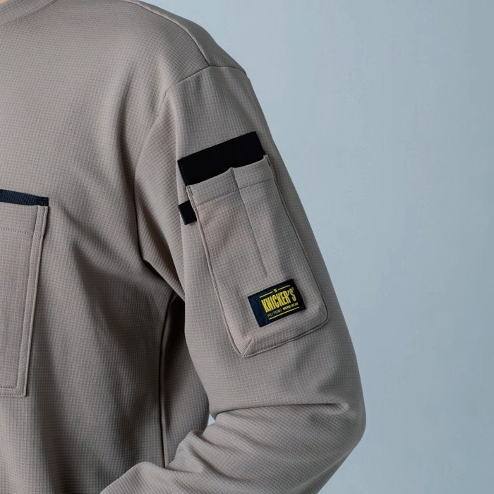 TSデザイン 55350 ニッカーズドライワッフルロングスリーブTシャツ【秋冬用】 S～6L
