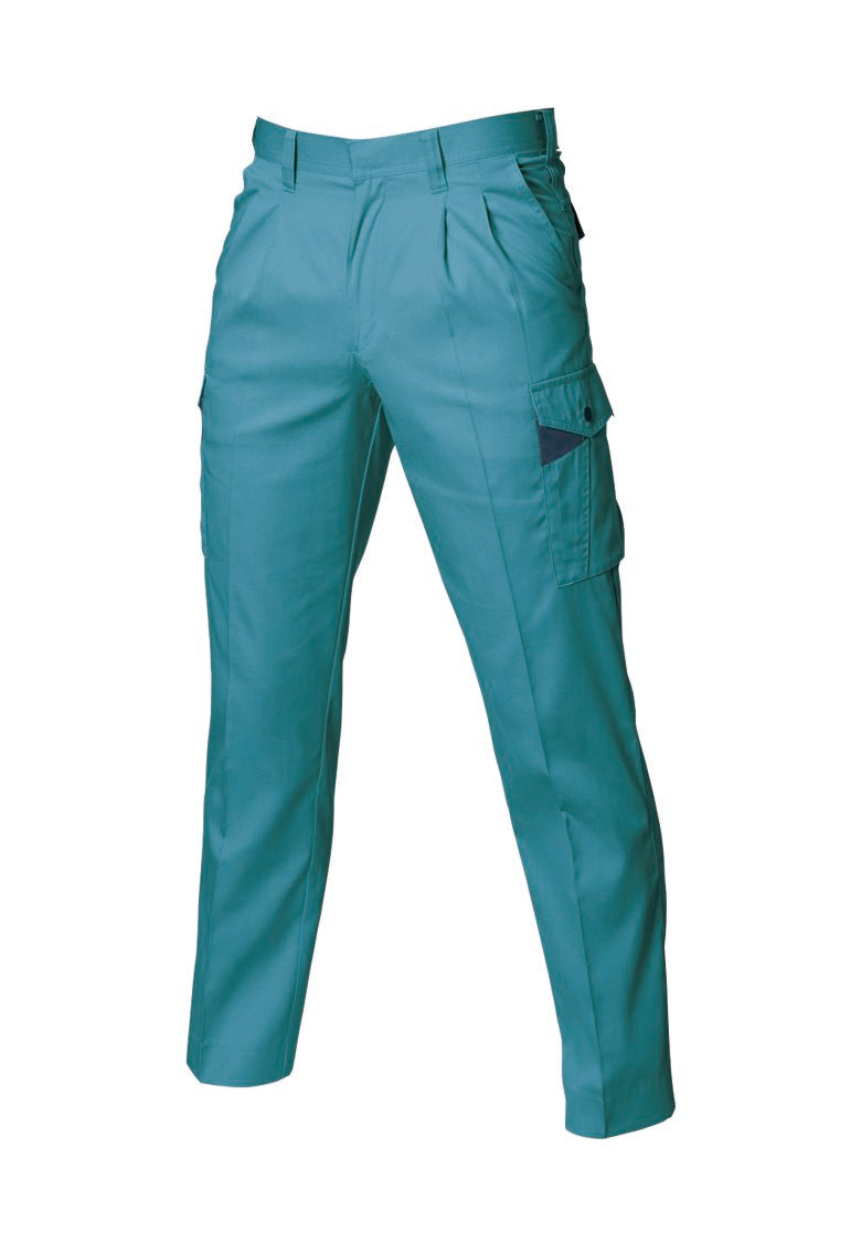 バートル 6026 BURTLE エコマーク認定・帯電防止素材の綿混ツータック