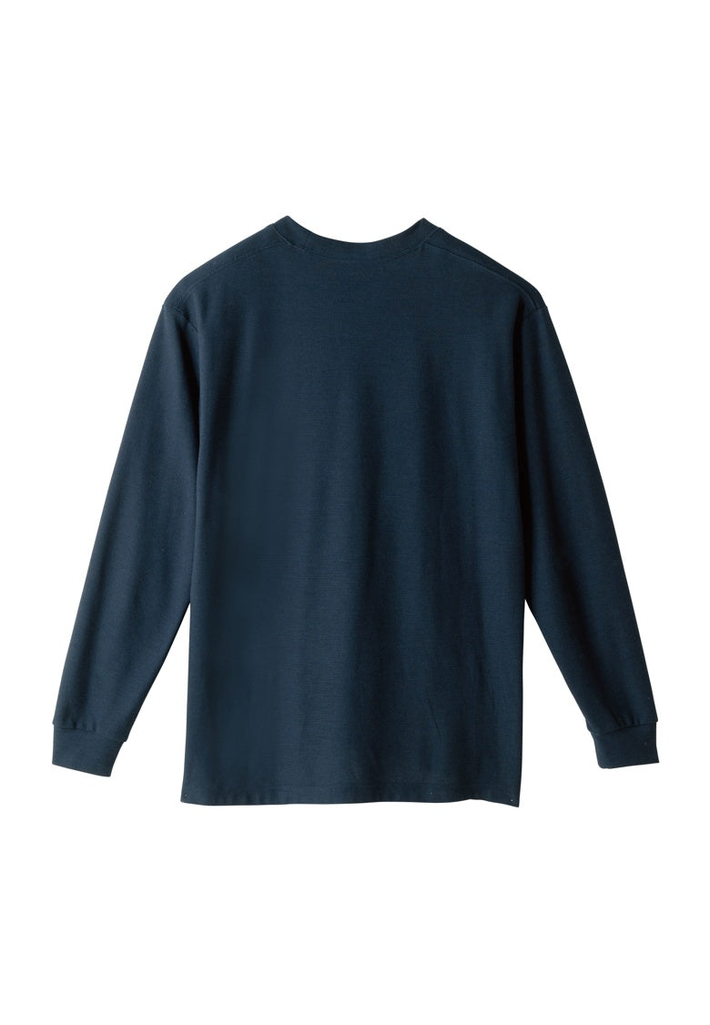 SOWA 6055-62 桑和 長袖Tシャツ（胸ポケット無） [難燃・防炎] 【春夏