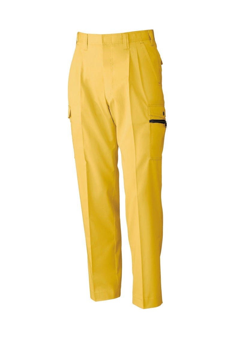 SOWA 618 桑和 イージーアイロン タフ素材 制電ツータックカーゴパンツ