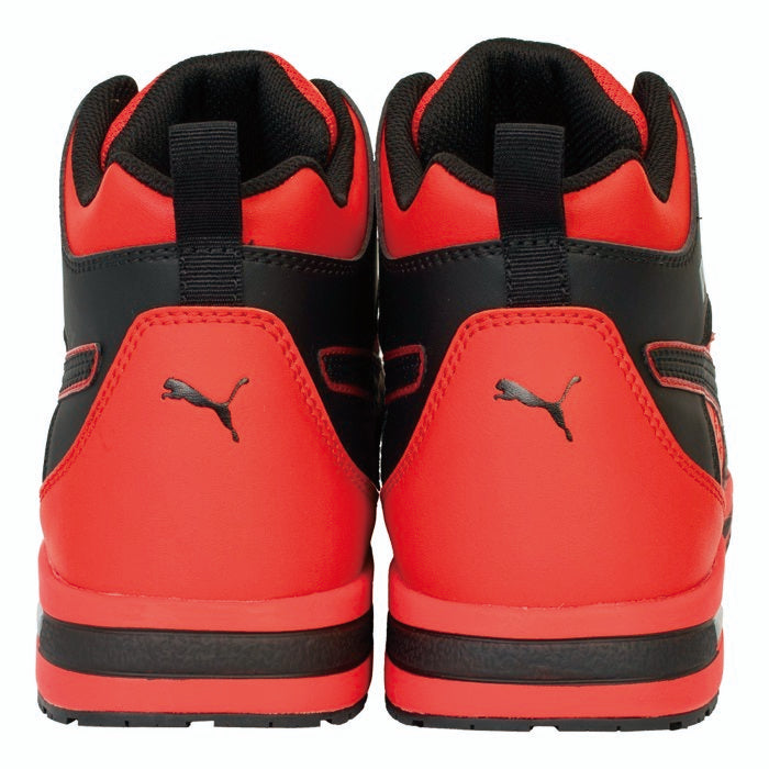 プーマ安全靴#63.215 27.0cmスイッチバックレッドミッドディスクミッド PUMA 安全靴 63.215.0 スイッチバック レッド ディスクミッド — シザいもん